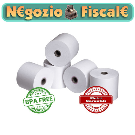 Rotoli Termici per registratore di cassa ( Larghezza 62 mm )